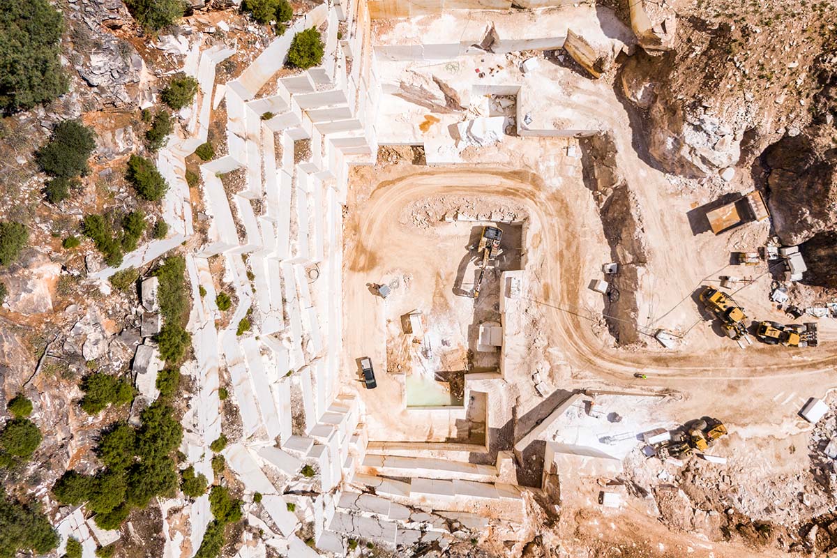Thassos Quarry – The Source of Thassos Total-White Marble
